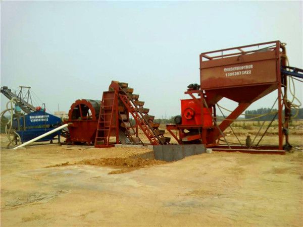 制砂水洗現(xiàn)場(chǎng)