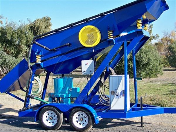 淘金車(chē)或移動(dòng)選金設(shè)備